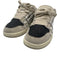 Amiri Shoe Size 6 Black, Beige, White Leather Upper Lace Up Glitter Sneakers Black, Beige, White / 6