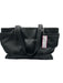 Coach Black Leather Shoulder Strap Zip Close Tote Bag Black / L
