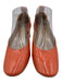 Everlane Shoe Size 7.5 coral Patent Leather Block Heel Round Toe Pumps coral / 7.5