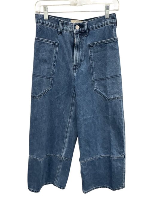 Everlane Size 25 Dark Wash Cotton Pockets High Rise 7/8 length Jeans Dark Wash / 25