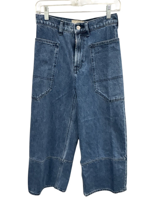 Everlane Size 25 Dark Wash Cotton Pockets High Rise 7/8 length Jeans Dark Wash / 25
