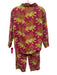 Print Fresh Size XS Hot Pink & Multi Cotton Long Sleeve Animal Pajama Pant Set Hot Pink & Multi / XS