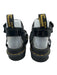 Dr Martens Shoe Size 7 Black Patent Leather Strappy Ankle Velcro Sandals Black / 7