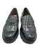 G. H. Bass & Co Shoe Size 7.5 Black Leather Foam Sole Platform Penny Loafers Black / 7.5