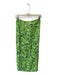 Kitri Size 4 Green & Navy Viscose Back Zip Botanical Back Slit Maxi Skirt Green & Navy / 4