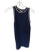 Solid & Striped Size S Navy & white Viscose Blend Sleeveless Knit Coverup Navy & white / S