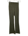 Lululemon Size 2 Olive Green Nylon Blend Elastic Waistband Flare Leg Leggings Olive Green / 2