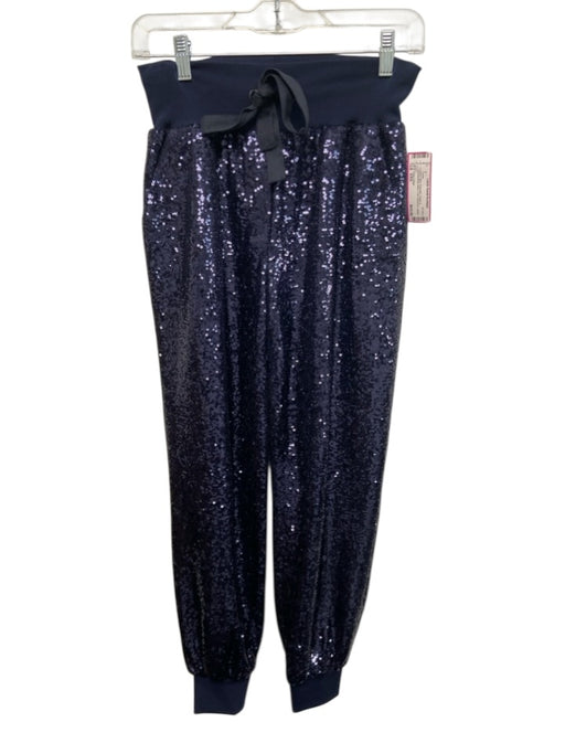 Cinq a Sept Size XXS Navy Blue Polyester Elastic & Drawstring Waist Pants Navy Blue / XXS