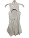 Lululemon Size 2 White Missing Fabric Tag Sleeveless Quarter Zip Athletic Dress White / 2
