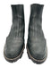 Rag & Bone Shoe Size 39.5 Black Leather Stretch Block Heel Chelsea Boots Black / 39.5
