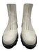 Rag & Bone Shoe Size 39.5 Cream Leather Stretch Block Heel Chelsea Boots Cream / 39.5