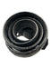 Parabellum Black Leather Grained Texture Gun metal hardware Belts Black / 36