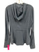 Lululemon Size 6 Dusty Blue Polyester Zip Front Zip Pocket Hood Athletic Top Dusty Blue / 6
