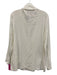 Show Me Your Mumu Size Medium Cream White Rayon Blend Long Sleeve Lapel Jacket Cream White / Medium