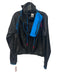 Nike / Off White Size Medium Black & Blue Nylon Blend Long Sleeve Hood Jacket Black & Blue / Medium