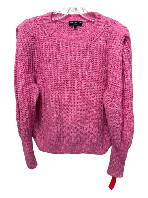 Generation Love Size M Bubblegum Pink wool & acrylic blend Mohair Sweater Bubblegum Pink / M