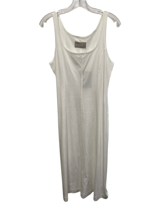 Everlane Size M White Cotton Sleeveless seam detail Below Knee Midi Dress White / M