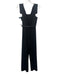 Black Halo Size 8 Black Polyester Blend Sleeveless Asymmetric Neckline Dress Black / 8