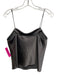 Alice + Olivia Size S Dark Gray Triacetate & Polyester Satin Feel Cowl neck Top Dark Gray / S