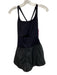 FP Movement Size XS Black Polyamide & Elastane Criss Cross Cut Out Mini Romper Black / XS