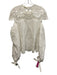Jonathan Simkhai Size Est L White Cotton Long Sleeve Cut Out Crochet Lace Top White / Est L