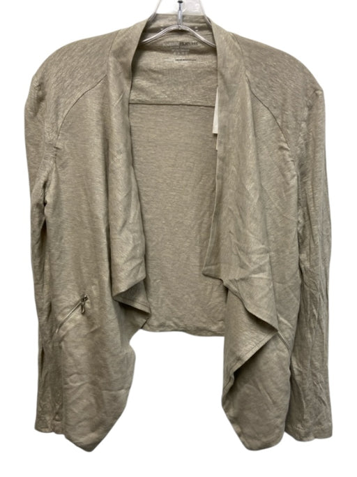 Majestic Filatures Size S / 1 Gray Linen & Silk Shimmer Heathered Cardigan Gray / S / 1
