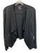 Majestic Filatures Size S / 1 Black Linen & Silk Heathered Shimmer Cardigan Black / S / 1