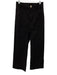 Maeve Size 26 tall Black Viscose Blend Patch Pocket Zip & Button Wide Leg Pants Black / 26 tall