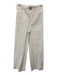 Maeve Size 26 tall White Viscose Blend Back Pleat Patch Pocket Wide Leg Pants White / 26 tall