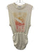 Daydreamer Size S Cream Cotton Sleeveless Cinch Waist Gathered at hips Dress Cream / S