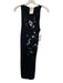 Helmut Lang Size S Black, White & Gray Cotton Rib Knit Sleeveless Splatter Dress Black, White & Gray / S