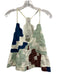 Sea New York Size S White, BLue, Brown Cotton Spaghetti Strap Quilt Detail Top White, BLue, Brown / S