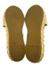 Valentino Garavani Shoe Size 37 White & Beige Leather Jute Logo Slides Sandals White & Beige / 37