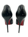 Christian Louboutin Shoe Size 37.5 Black Patent Leather Pointed Toe Pumps Black / 37.5