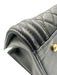 Chanel Black Leather Top Handle Quilted Tote Shopper Bag Black / Large