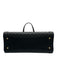 Chanel Black Leather Top Handle Quilted Tote Shopper Bag Black / Large