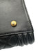 Chanel Black Leather Top Handle Quilted Tote Shopper Bag Black / Large