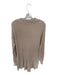 by Together Size S Tan Cotton Long Sleeve Knit Button Down Romper Tan / S