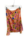 Show Me Your Mumu Size L Orange & Multi Polyester Built in bra Flowers Dress Orange & Multi / L