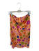 Show Me Your Mumu Size L Orange & Multi Polyester Built in bra Flowers Dress Orange & Multi / L