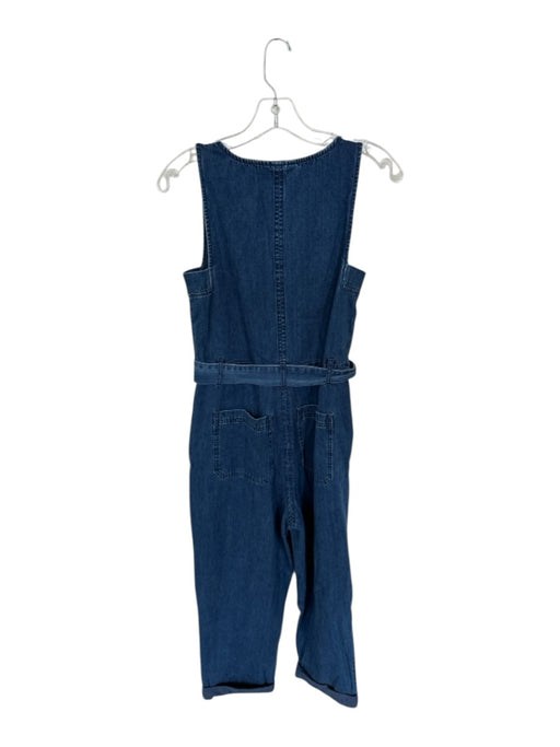 Rachel Comey x Target Size 2 Dark Wash Cotton Blend Sleeveless Front Zip Jumper Dark Wash / 2