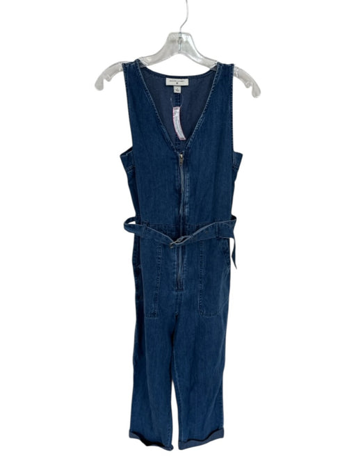 Rachel Comey x Target Size 2 Dark Wash Cotton Blend Sleeveless Front Zip Jumper Dark Wash / 2
