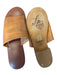 Free People Shoe Size 37.5 Brown Leather Slide Mules Brown / 37.5