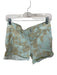 By Anthropologie Size 27 Mint & Brown Cotton Blend High Waist Tie Dye Shorts Mint & Brown / 27