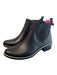 Kate Spade Shoe Size 9 Black Rubber Almond Toe Stretch Panels Pull On Booties Black / 9