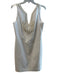 Lilly Pulitzer Size 12 White & Gold No Fabric Tag Sleeveless Back Zip Dress White & Gold / 12