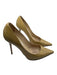Jimmy Choo Shoe Size 36 Tan Patent Leather Stiletto Pointed Toe Pumps Tan / 36