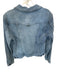 Liverpool Size S Med Light Wash Cotton Blend Button Down Denim Jacket Med Light Wash / S