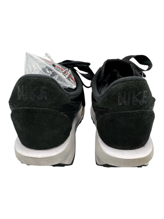 Nike X Sacai Shoe Size 7.5 Black & Green Leather & Synthetic Platform Sneakers Black & Green / 7.5