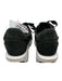 Nike X Sacai Shoe Size 7.5 Black & Green Leather & Synthetic Platform Sneakers Black & Green / 7.5